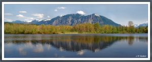 Mount Si Panorama from Millpond