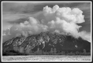 Mount Si Black and White